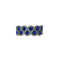 Anello Damiata Gioielli Donna in Oro bianco Zircone 874/102/1 - 874/102/1